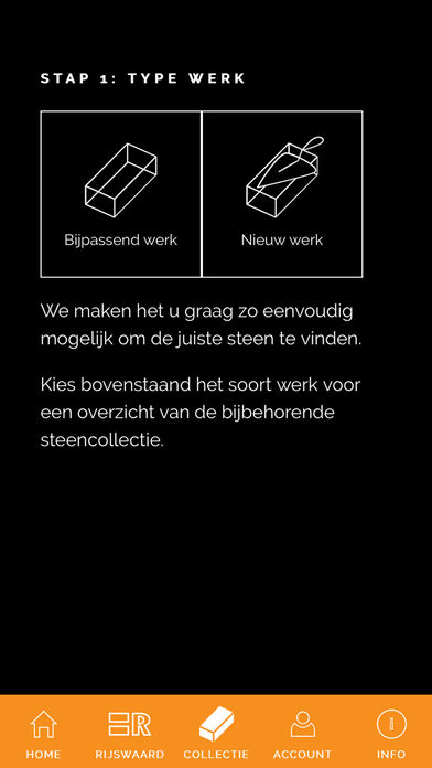Stap 1: Type werk